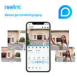 Відеодзвінок Reolink Video Doorbell PoE Чорний DS, фото 7