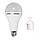 Світлодіодна автономна аварійна лампа з акумуляторами 18650 Led bulb, фото 6