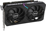 Відеокарта GF RTX 3060 12 GB GDDR6 Dual OC V2 Asus (DUAL-RTX3060-O12G-V2) (LHR) Нове DS, фото 4