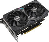 Відеокарта GF RTX 3060 12 GB GDDR6 Dual OC V2 Asus (DUAL-RTX3060-O12G-V2) (LHR) Нове DS, фото 7