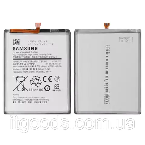 Оригінальний акумулятор EB-BM415ABY 7000mAh 3.86V для Samsung Galaxy M51 2020: SM-M515F, SM-M515F/DSN