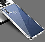 Протиударний прозорий чохол для Motorola Moto E30/ E40, фото 3