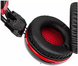 Гарнітура A4Tech Bloody G300 (Black+Red) чорний/червоний DS, фото 7