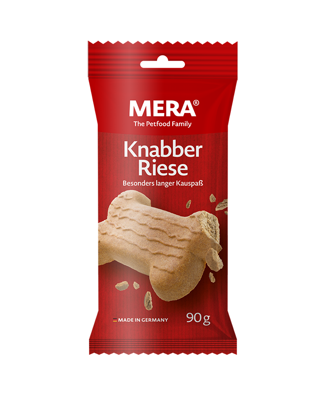Велике жувальне печиво для собак XXL MERA Knabberriese, 90 г (*)