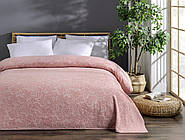 Махрове простирадло Туреччина Uniko Crown Home 220*240 pembe колір рожевий
