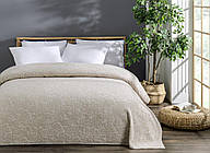 Махрове простирадло Туреччина Uniko Crown Home 220*240 beige колір бежевий