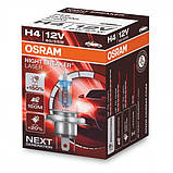 Галогенова лампа OSRAM H4 64193NL Night Breaker LASER NG +150% 60/55W 12V P43T 1шт, фото 3