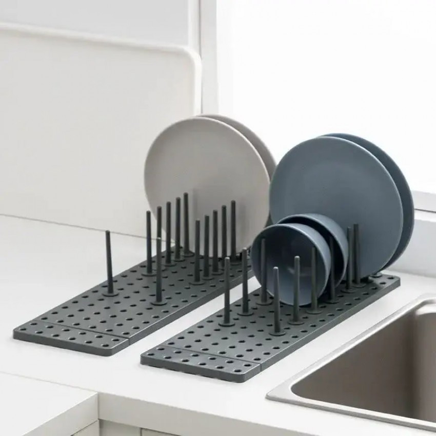 Органайзер для кухні на мийку пластиковий 45*15*10 см MAG-743, фото 1