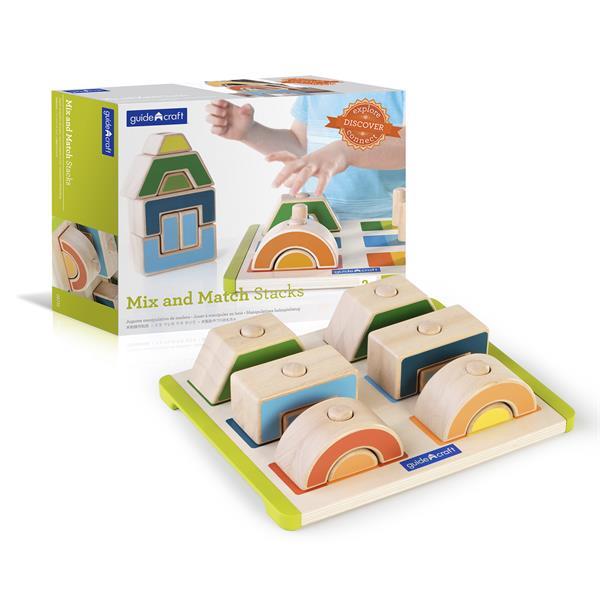 Дерев'яний сортер Guidecraft Manipulatives Чергування та поєднання G6735
