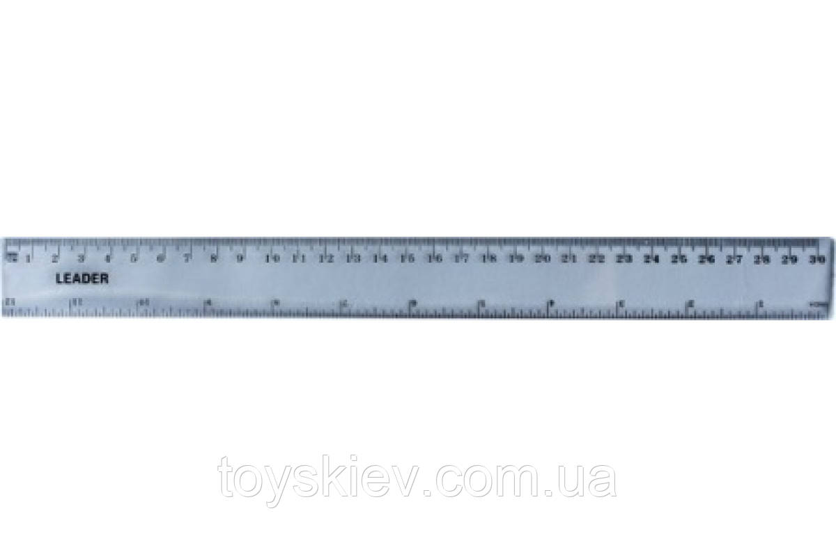 Лінійка пласт. 30см, фото 1