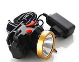 Ліхтар налобний LED Headlight AS 0507 T6 COB, фото 5