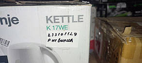 Електричний чайник Gorenje K 17WE No 233101129, фото 4