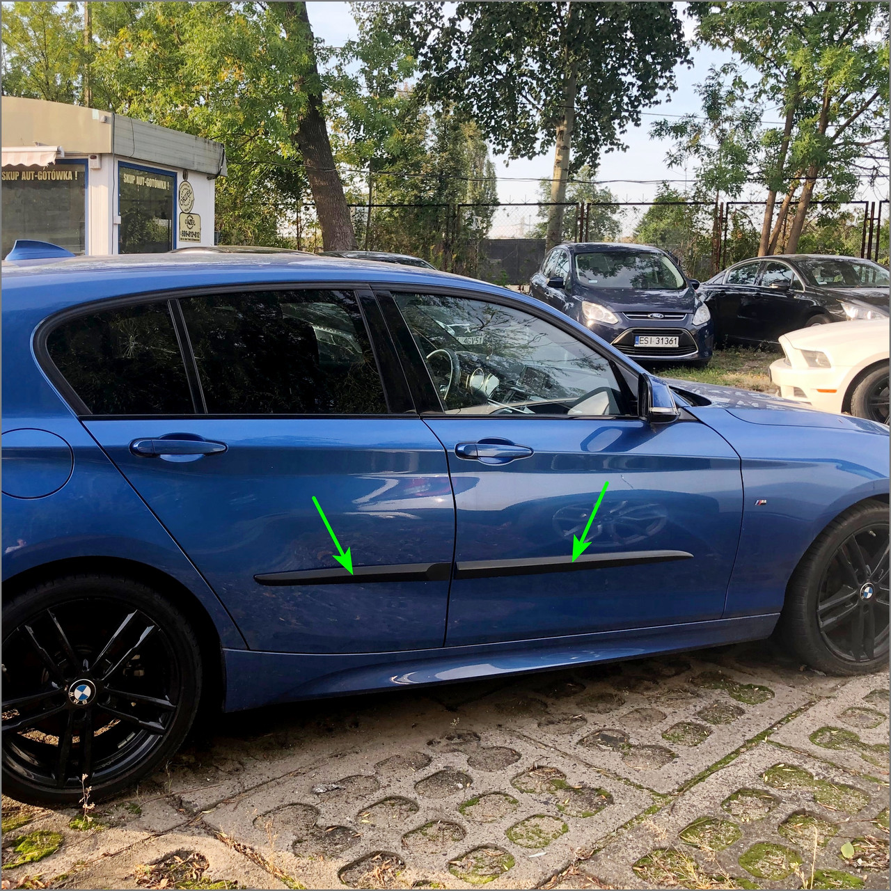 Молдинги на двері для BMW 1-series F20 2011-2019, фото 1
