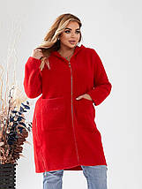 Кардиган с альпаки великий розмір, фото 2