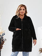 Кардиган с альпаки великий розмір, фото 4