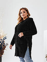 Кардиган с альпаки великий розмір, фото 5