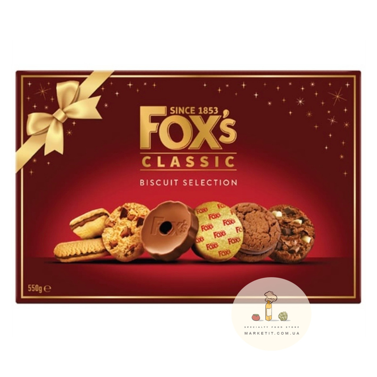 Печиво колекція Fox's Classic Biscuits Selection, Англія 550 г., фото 1