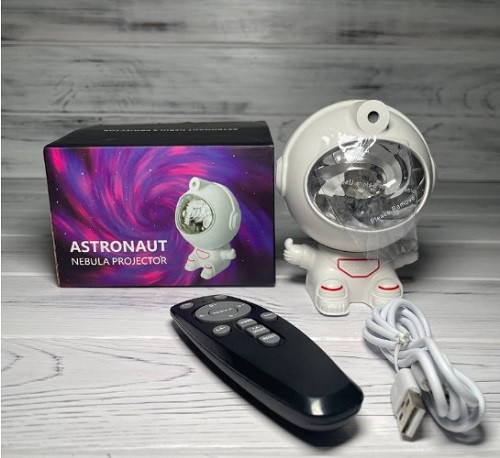 Нічник-проектор МІНІ Космонавт (голова не на магніті)