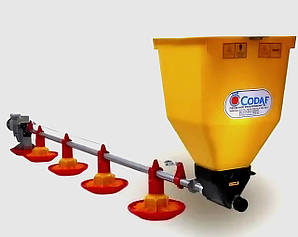 Автоматична годівля для індиків 950 голів - 12 м (максимальна вага 13 кг) (к)