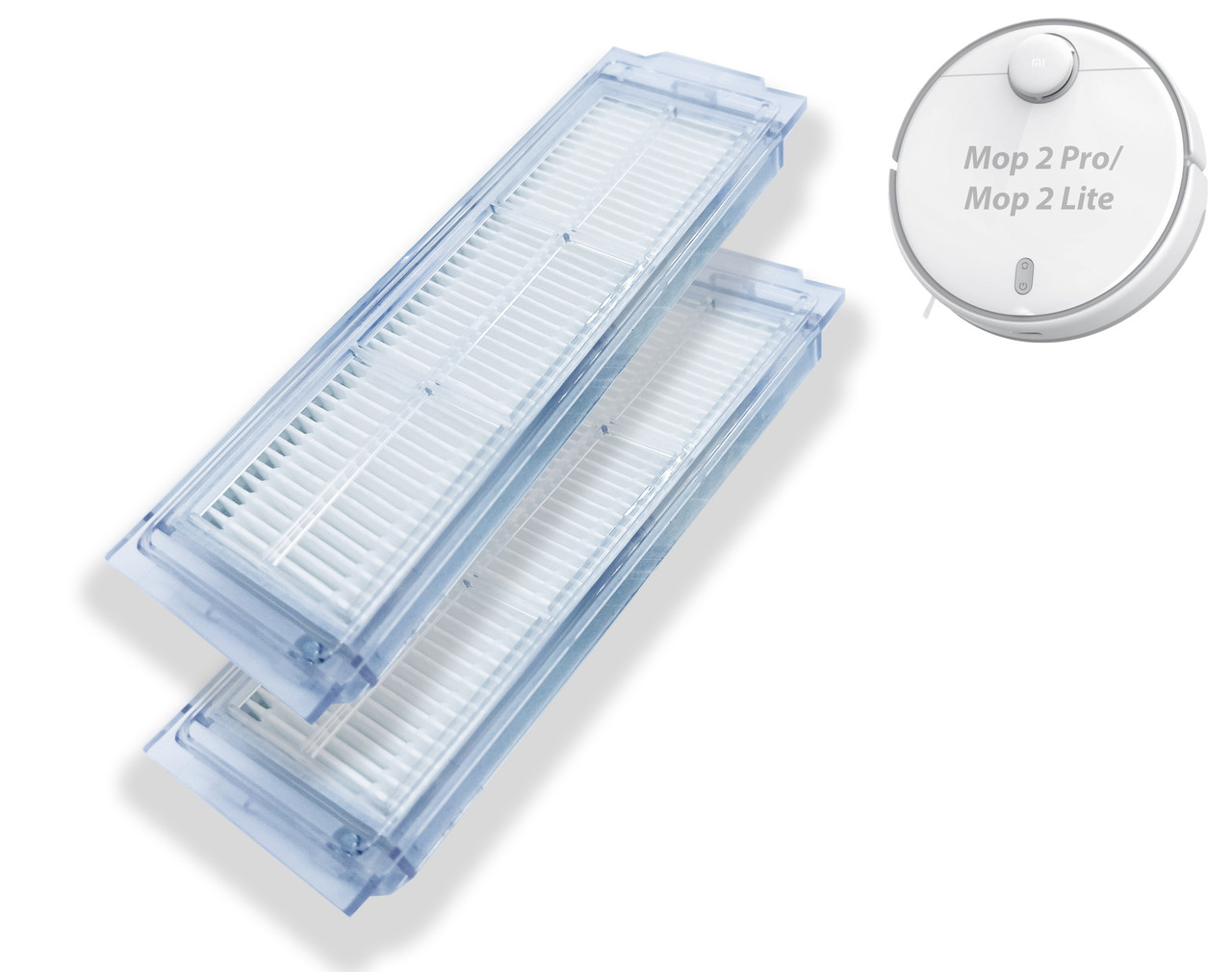 Комплект фильтров (2 шт.) для робота-пылесоса Xiaomi Mop 2 Pro / Mop 2 Lite, фото 1