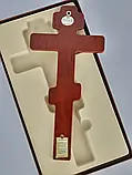 Хрест Напрестольний срібло і дерево, фото 2