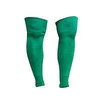 Гетри футбольні обрізні панчоха 38-40 зелені