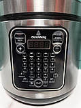 Мультиварка Пароварка Crownberg СВ-5526 1000 Вт 30 програм Кухонна мультиварка чаша 5 л із неіржавкої сталі, фото 2