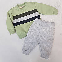 Дуже теплі костюми на флісі для малюків р.62