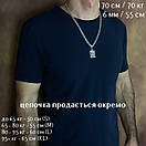 Срібний кулон іконка Святий Миколай. Підвіска ладанка Миколай Чудотворець срібло 925, фото 2