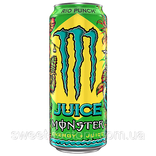 Енергетик Monster Energy Juice Rio Punch 500ml, фото 1