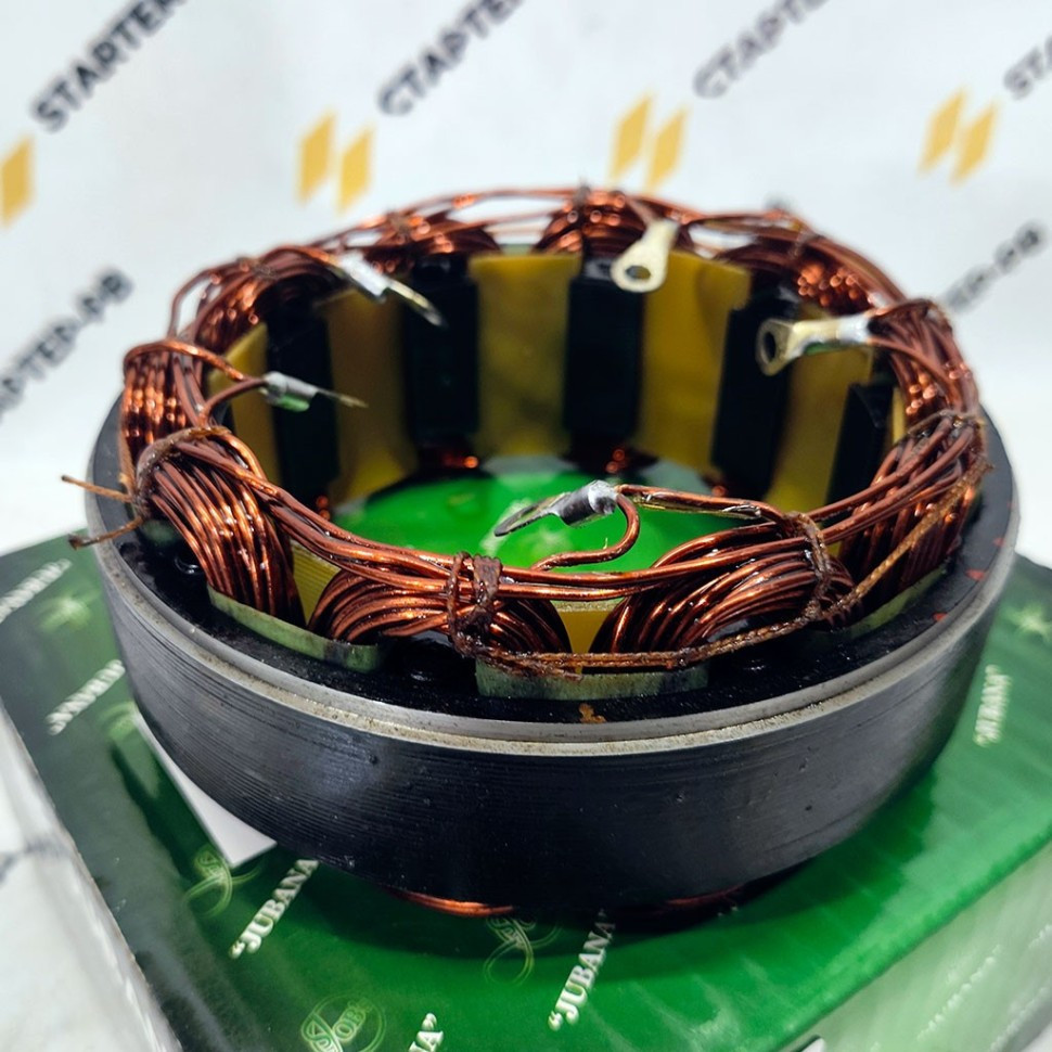 Статор (обмотка) для генератора 14В; 80A / 143705003 / ТМ Jubana / Мідь ...