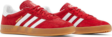 Кросівки Adidas Gazelle Indoor Red Gum Scarlet Cloud White - H06261, фото 4