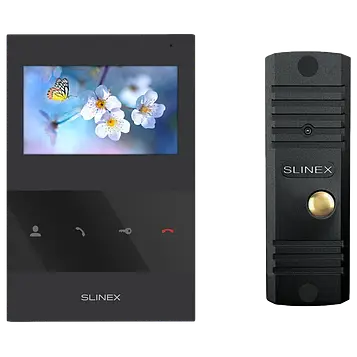 Slinex Slinex SQ-04(Black)+ML-16НD(Black) Комплект відеодомофону