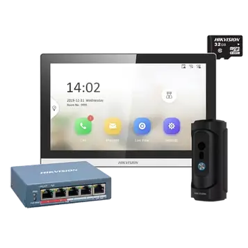 Hikvision DS-KB8113-IME1(B) UKR+DS-KH6350-TE1+HS-TF Комплект