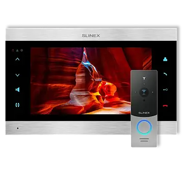 Slinex SL-10N Cloud (silver+black) Комплект відеодомофону