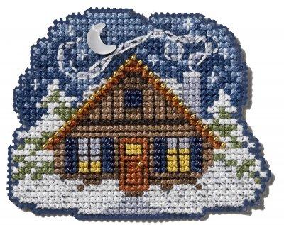 Набір для вишивки від Mill Hill Затишна хатина / Cozy Cabin MH182434