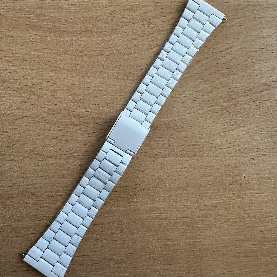 Besta Ремінці до годинника Ремінець металевий сріблястий розмір 22