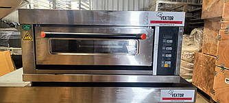 Піч підова з пароволоженням Vektor YCD1D (камінний під) нова