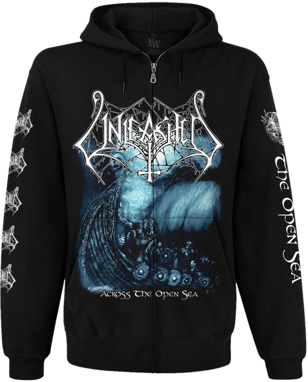 Худі Unleashed "Across the Open Sea" на блискавці, Розмір S