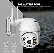 Вулична WiFi поворотна камера відеоспостереження Camera Cad N3 A6 ICSSE Портативна камера відеоспостереження 4Мп, фото 8