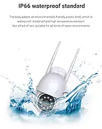 Вулична WiFi поворотна камера відеоспостереження MODEL V5 Портативна камера відеоспостереження 2Мп, фото 6