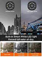 Вулична WiFi поворотна камера відеоспостереження MODEL V5 Портативна камера відеоспостереження 2Мп, фото 4