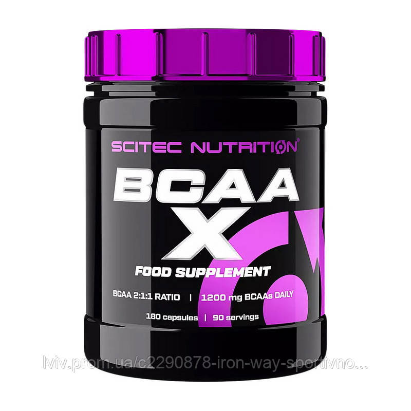 Scitec Nutrition BCAA X (180 caps), фото 1
