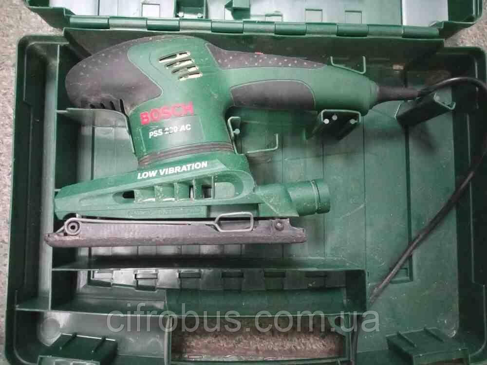 Шліфувальна машинка болгарка Б/У Bosch PSS 200 AC