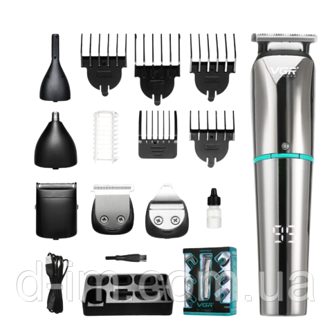 Машинка для стрижки VGR V-101 Professional 6in1