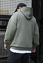Худі у кольорі хакі Staff khaki oversize, фото 3