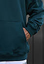 Худі смарагдового кольору Staff emerald oversize, фото 4