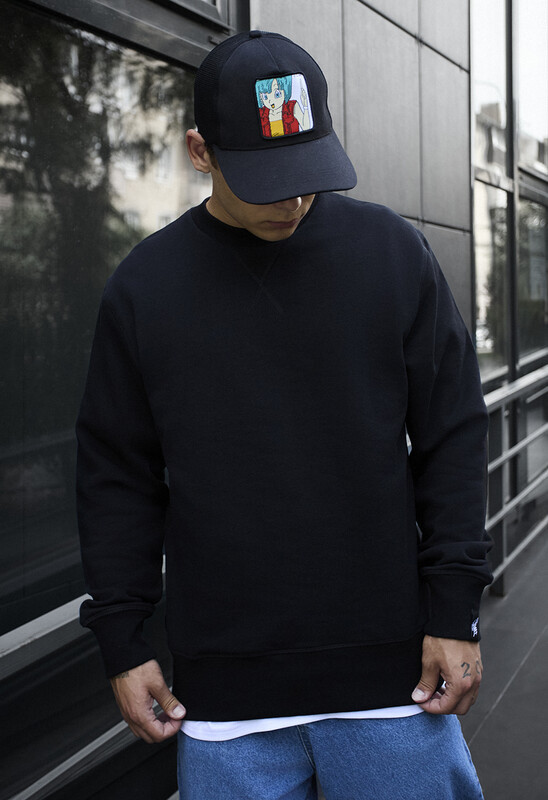 Однотонний чорний світшот Staff black basic