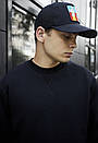Однотонний чорний світшот Staff black basic, фото 4