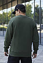 Чоловічий світшот кольору хакі Staff khaki original, фото 3